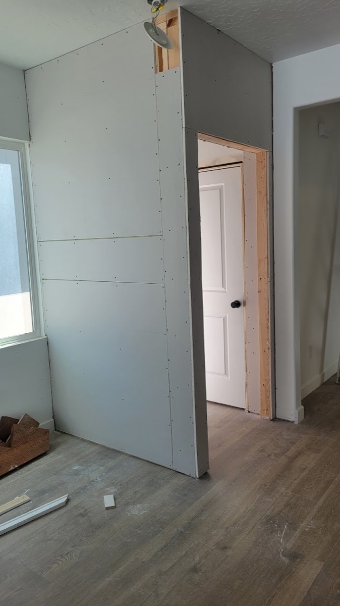 Drywall and prep work — Budget Painting LLC handles full prep, patching, and finishing